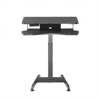 Maclean MC-835 draagbaar elektrisch in hoogte verstelbaar bureau 72 – 122 cm, max. 37 kg, bedieningspaneel, zit-sta werkplek