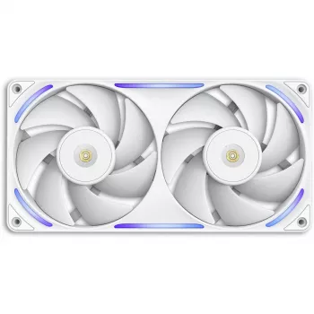 Computergehäuselüfter NZXT F240X 120 mm wit, 1 stuk, 240 × 120 × 30 mm