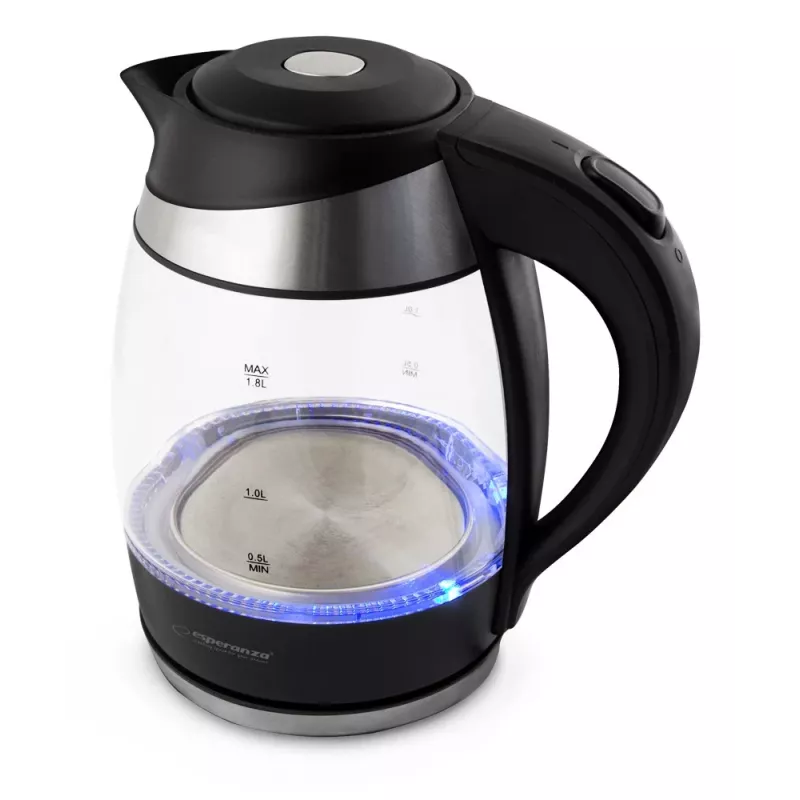Esperanza EKK009 waterkoker 1,8 L zwart, veelkleurig 2200 W