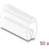 Kabelmarkeerder DELOCK 80952, 50 stuks, voor kabel Ø 6–10 mm, transparant