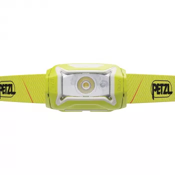 Hoofdlamp Petzl TIKKA 350 lm geel — 350 lumen, compacte LED-hoofdlamp