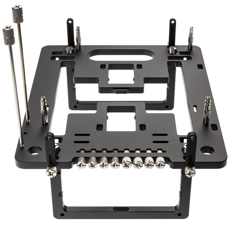 Streacom Benchtable BC1 Mini V2 zwart – compacte, passief gekoelde open-frame-chassis