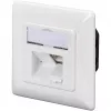DIGITUS DN-9005-N - aansluitdoos, inbouw - RJ-45 X 2 - RAL 9010 - 2 poorten (DN-9005-N)
