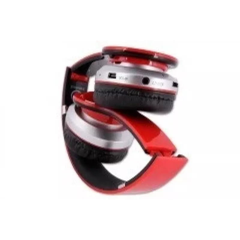 Hoofdtelefoon Rebeltec CRISTAL rood