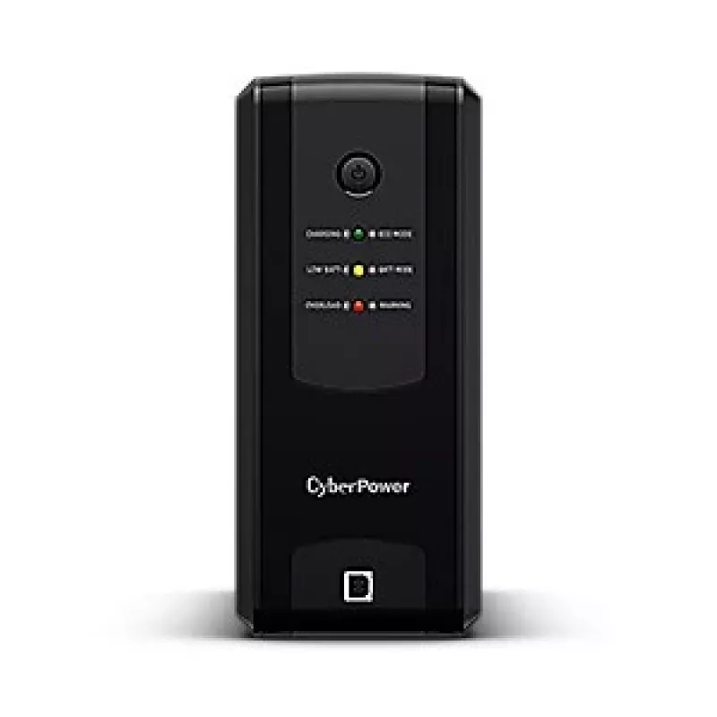 Noodstroomvoeding CYBERPOWER UT1050EG-FR, Line-Interactive 1,05 kVA (630 W), 4x Type-E-uitgangen, AVR, USB, RJ-45