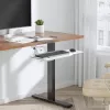 Toetsenbordhouder MACLEAN MC-156 W — verstelbaar plateau onder tafel, max. belasting 5 kg