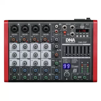 Audiomixer DNA CM6-DSP USB MP3 Bluetooth