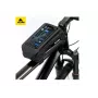 Wildman M90 fietsframetas met telefoonhouder zwart