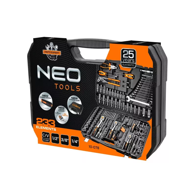 Neo 10-078 monteurswerkzeugset 233 delen