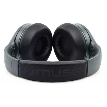 Hoofdtelefoon muse M-295 ANC — draadloos, supra-aural, Bluetooth & USB-C, 20–20.000 Hz, 260 g, grijs