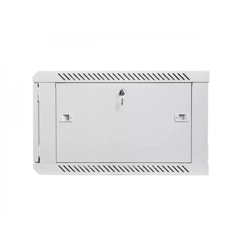 Lanberg wandmontage-behuizing 19 inch 6U 600x600mm grijs (glazen deur)