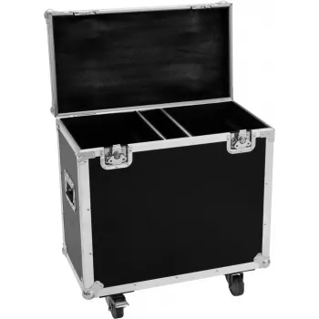 Roadinger Flightcase TMH-S200 2x — beschermkoffer voor audioapparatuur