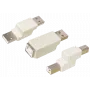 USB-adapter ShiverPeaks BST-BST 77042 — B-stekker-naar-B-stekker kabeladapter