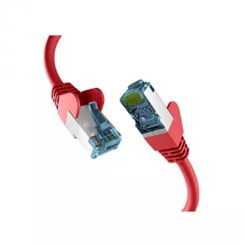 EFB-Elektronik RJ45-patchkabel met Cat.7-ruwkabel rood 1,5 m S/FTP PIMF netwerkkabel LAN DSL fabrikant: EFB Elektronik (EC020200166)