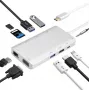 Dockingstation helos 304265 USB 3.1 Type-C met HDMI, VGA, USB en LAN