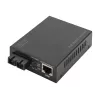 Digitus Gigabit PoE mediaconverter, RJ45 / SC, SM, PSE