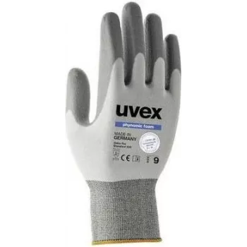 Uvex 60050 grijs - wit elastaan - polyamide (6005011)