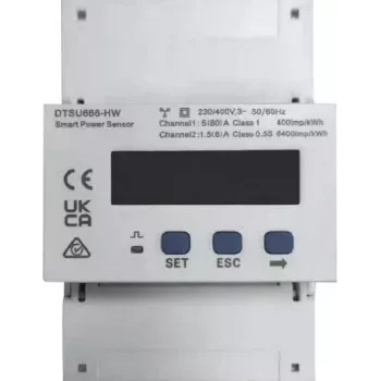 3-fase slimme stroomsensor HUAWEI DTSU666-HW met Wi-Fi-connectiviteit voor vermogens- en energiemeting
