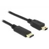 USB-kabel DeLOCK 2m USB2.0-C Mini-USB B 83336