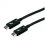USB-kabel ROLINE 11.02.9043 0,5 m USB 3.2 Gen 1 USB-C zwart