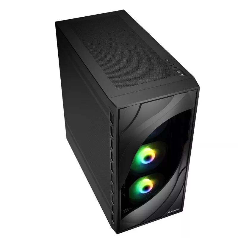 Sharkoon REBEL C80M RGB midi-tower zwart
