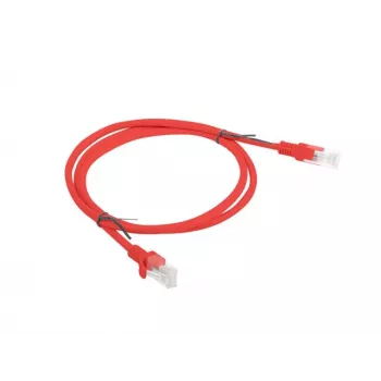 Lanberg PCU5-20CC-0100-R Cat.5e UTP patchkabel, 1 m, rood, 10-pack