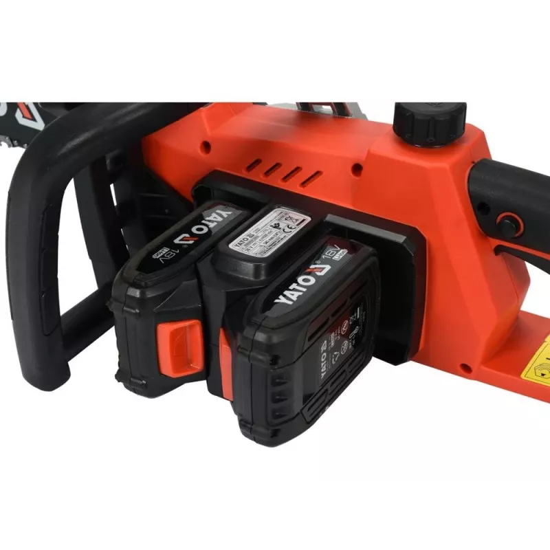 Yato YT-82812 kettingzaag 4500 tpm, zwart, rood