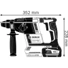BOSCH. SDS+ hamer GBH 18V-26 Solo 2,6J