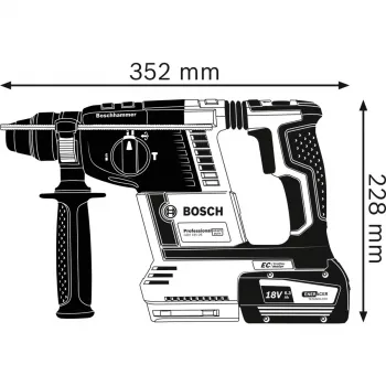 BOSCH. SDS+ hamer GBH 18V-26 Solo 2,6J