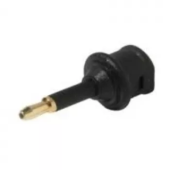 Toslink/3.5mm glasvezeladapter ShiverPeaks BS69050 zwart