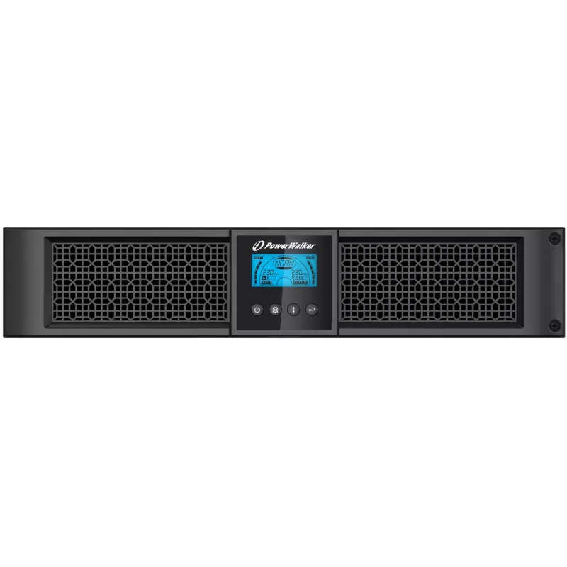 PowerWalker VI 3000RT LCD UPS 3 kVA 2700 W 9 stopcontacten