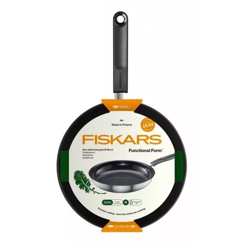 Fiskars 1072312 Functional Form pan 280 mm gourmet-braadpan rond