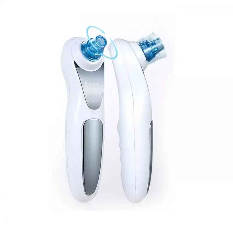 MANTA mee-eterverwijderaar BR-1019 — elektrische poriënzuiger met zuigkracht, ergonomisch design