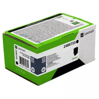 Lexmark 24B6720 toner 1 stuk origineel zwart