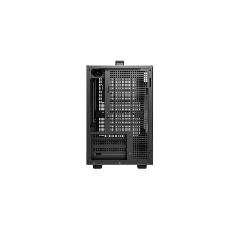 DeepCool CH160 PLUS R-CH160-BKNGM0-G compacte (SFF) computerbehuizing, Mini-ITX/Micro-ATX, gehard glas, zwart
