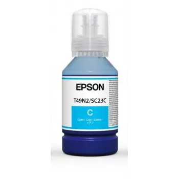 Inktcartridge Epson Cyaan 140ml voor SC-T3100x (C13T49H20N) Origineel
