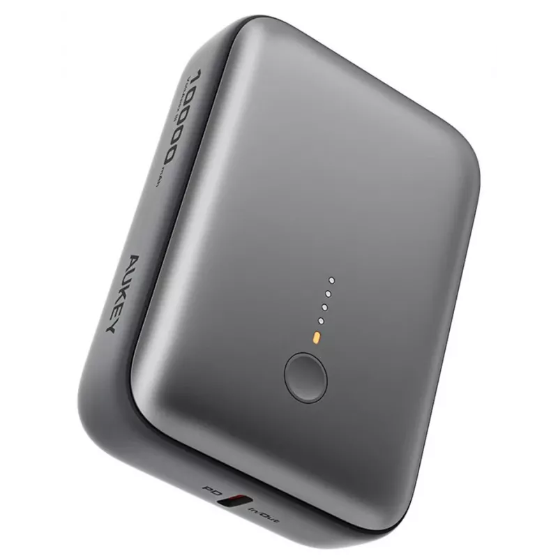 AUKEY 157000 powerbank 10000 mAh grijs