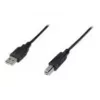 Digitus ASSMANN - USB-kabel - USB Type A, 4-polig (M) - USB Type B, 4-polig (M) - 1 m (USB / Hi-Speed USB) - zwart (AK-300105-010-S)