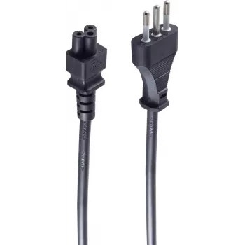 Stroomkabel zwart 1,8 m ShiverPeaks BSIT60001