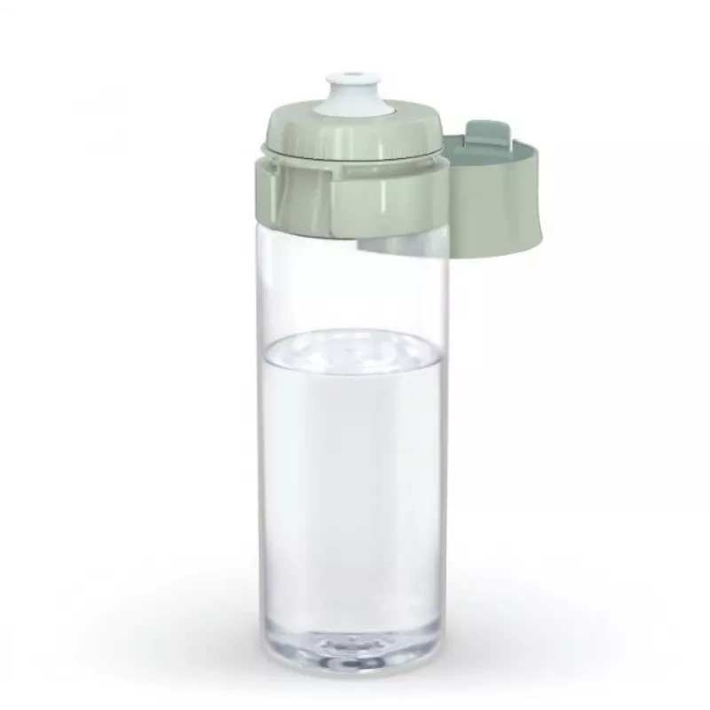 Filterfles BRITA Vital pastelgroen 600 ml met 5 MicroDisc-filterschijven (BRITA 1059295)