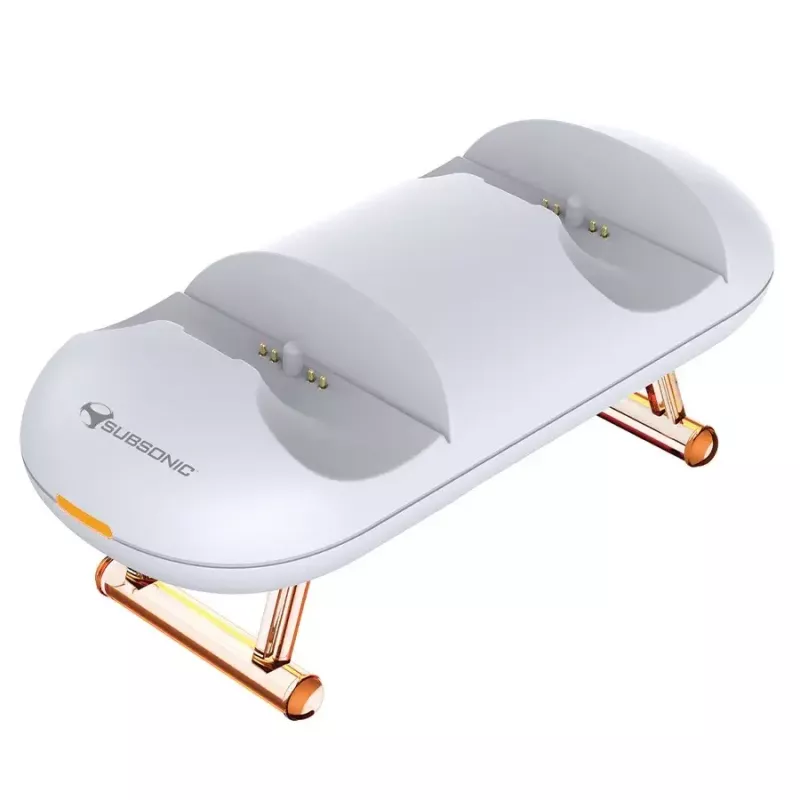 Oplaadstation SUBSONIC SA5632 voor PS5 dubbel opladen met LED-indicatoren