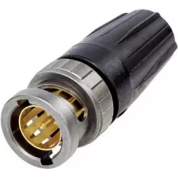 Neutrik BNC-stekker, recht 75 1 stuk (NBNC75BFG7X)