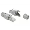 Kabelverbinder DeLOCK 86477 RJ-45 grijs