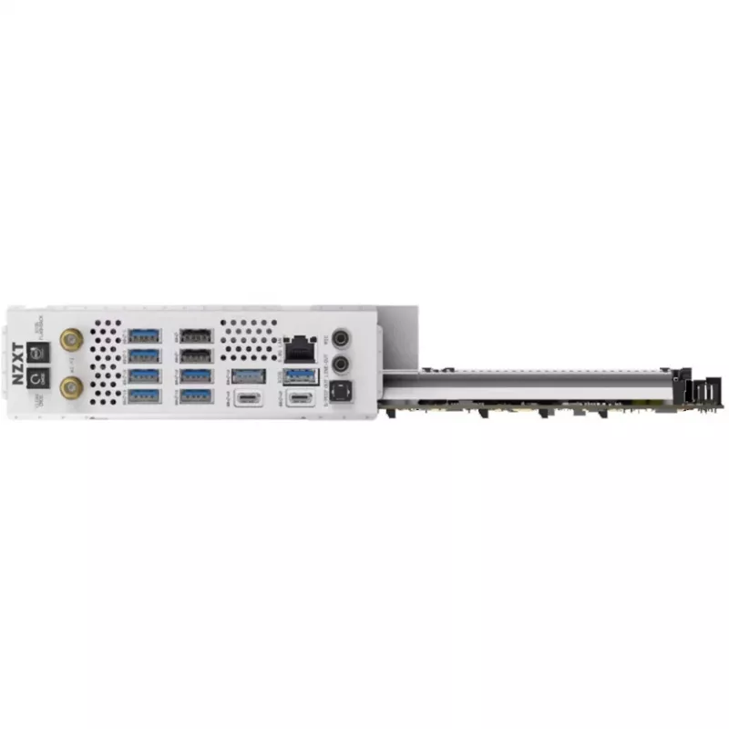 NZXT N9 X870E wit AM5 DDR5 ATX moederbord