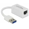 DeLOCK 65905 USB Type-A naar Gigabit LAN-netwerkadapter, wit