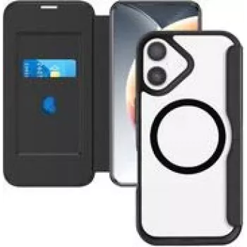 4smarts Urban Pro Flipcase Apple iPhone 17 Qi2 ready zwart (541775)
