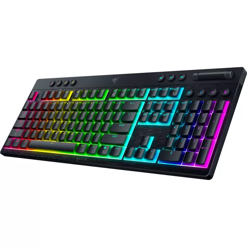 Mechanisch low-profile toetsenbord Razer BlackWidow V4 — Orange Switches, Draadloos Bluetooth