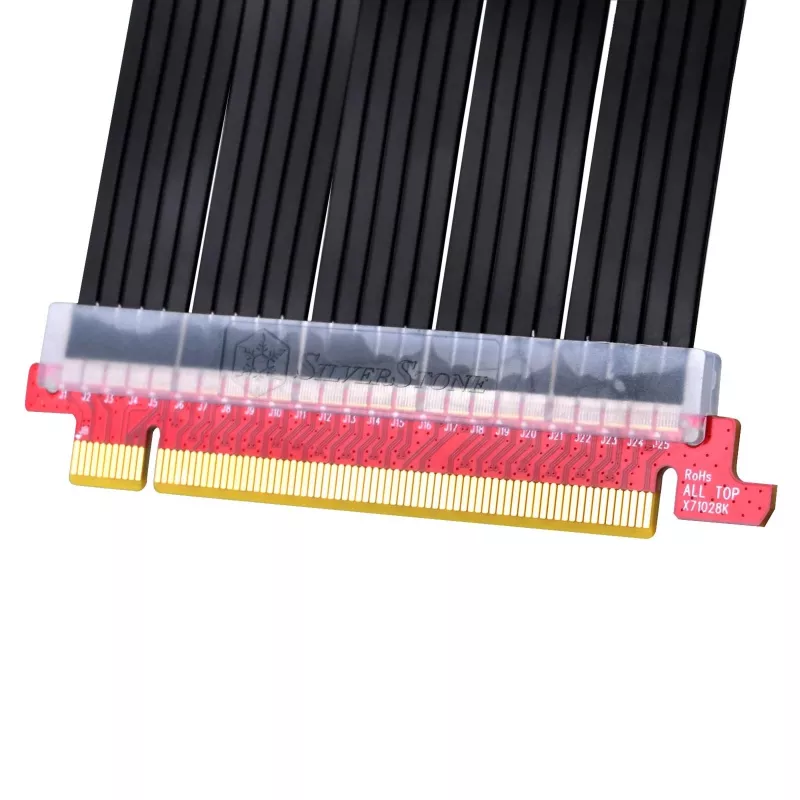 SilverStone SST-RC04B-400 PCIe x16 riserkabel, PCIe 3.0, 40 cm, zwart