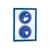 Magneetframe A4 Durable 4872-07 blauw