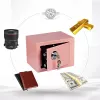 Extralink Home | huissafe | kantoor, sleutelkluis, veiligheidssafe, roze, S-404